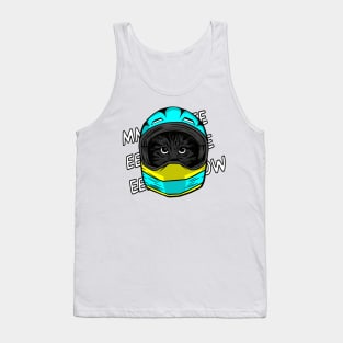 funny cat driver – Meeeeeeeow, the sound of formula m1ao (Nando) Tank Top